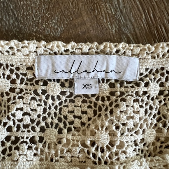 Callahan Cream Fringe Maxi Dress - Picture 14 of 16